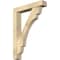 Ekena Millwork Olympic Block Rough Sawn Bracket w/ Offset Brace, Douglas Fir, 6"W x 32"D x 44"H BKT0604X32X44OLY05RDF - alternate 1